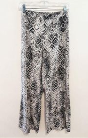 Do+Be Wide Leg Printed Trouser Pants