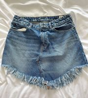 Denim Miniskirt