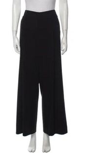 Alice and Olivia wide leg black dress pants size 10