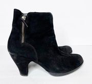 Paul Green Black Heeled Ankle Booties Size 8.5 Women’s