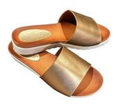 Seven7  BRONZE LUG PLATFORM SLIDES 8