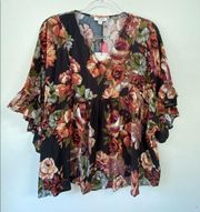 BNWT Andrée by Unit Floral Boutique Top, Small