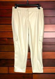 Revolve Bailey 44 Veagan Leather Snap cuff Pants size 12