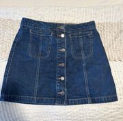 Jean Skirt