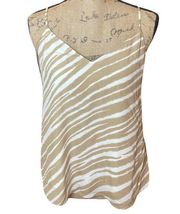 Habitual - Gardenia Zebra Print Tank