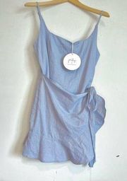 Poll cottage hill mini dress baby blue NWT US size 10​​​​​​​