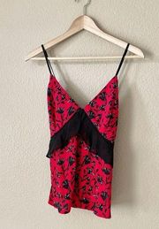 NEW Adelyn Rae cross back floral tank top