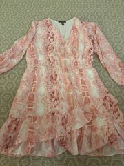 pink snakeskin print dress Dress