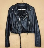 Who What Wear Black Cropped Jacket