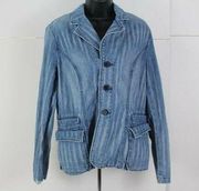 ladies TOMMY HILFIGER jean jacket size 10