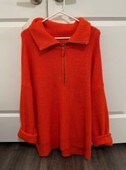 Orange Pullover