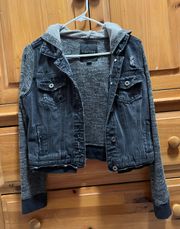 Denim Jacket Sweatshirt