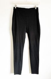 H by Halston Black Stretch Legging Pants sz Small