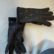 NWOT Black Winter Gloves