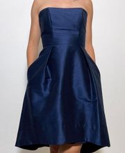 Strapless Cocktail Dress