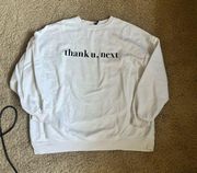 Ariana grande thank you next sweatshirt