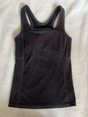 Athletic Tank Top Built In Sports Bra