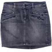 DENIM MINI SKIRT