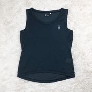 Spyder Vista Tech Mesh black tank top size small