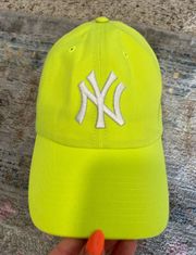 Brand NY Yankees Neon Clean Up Hat