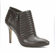 Ann Taylor Black Leather Ankle Booties(Size 8.5M)
