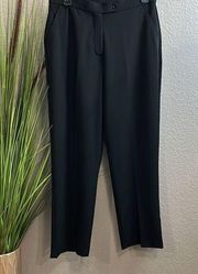 Investments petite black dressy slacks, size 8 petite