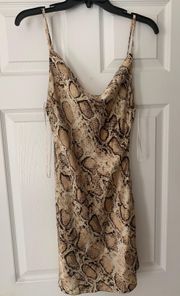 Snake Skin Dress