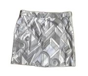 Golf Ralph Lauren Skirt Skort Gray Print Size 6