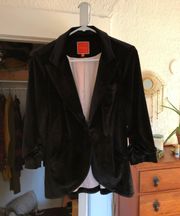 Black Velvet  Blazer