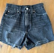 🪴3/$60  BDG High Rise Black Denim Jean Shorts NWT