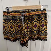 Xhilaration Flowy Patterned Shorts