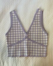 Gingham Tank Top