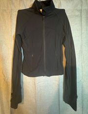 Lululemon Cropped  ribbed define jacket size 4