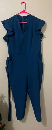 Blue Jumpsuit