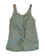 | Knit Army Green Tank Top | Small