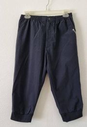 Helly Hansen Black Nylon Life Capris Joggers Size Small