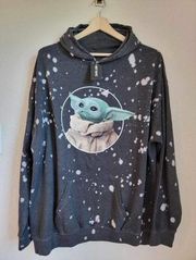 Star Wars Gray oversized baby Yoda Women's sweater size Xl
