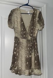 Boutique Snake Skin Dress 