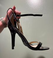 Black Heeled Sandals