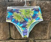 Aerie Floral High Waisted Bikini Bottoms