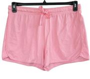 Style & Co Large Casual Pull-On Shorts Stretch Elastic Waist Loungewear Pink New