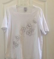 Bonworth 𝅺Ladies embroidered  tee small