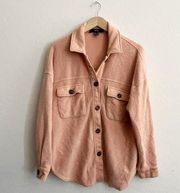 Oversized Pink Shacket