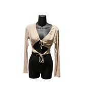 Princess Polly  Beige Amala Top