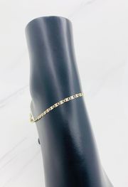 ❤️ 10k Solid gold ankle bracelet ❤️ 