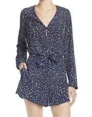 Star Print Romper