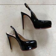 Pour La Victoire Patent Leather Pumps Sz 7.5