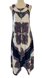 New York & Company Women Size Small Scarf Dress Summer 21-931