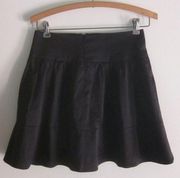 Nanette Lepore Black Mini Skirt Size 0