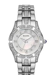 Woman’s Sterling Silver & Swarovski Watch